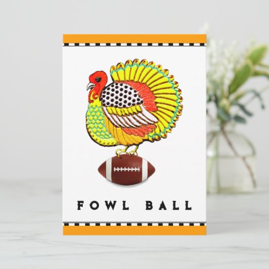 Thanksgiving Uitnodigingen (Staand voorkant)