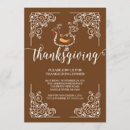  Thanksgiving uitnodigingen binnenpartij