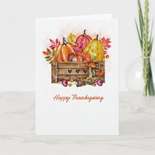 Thanksgiving-uitnodigingskaart - Optionele foto Kaart