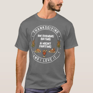 Thanksgiving Uitrusting voor diner man T-shirt