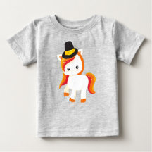 Thanksgiving Unicorn, Cute Unicorn, Pilgrim Pet