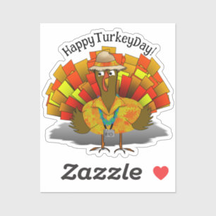 Thanksgiving Vacature Turkije Sticker