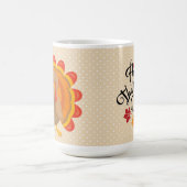 Thanksgiving Vakantie Serie 15 oz Klasse Mok (Center)