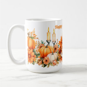 Thanksgiving Vakantie Serie 15 oz Klasse Mok