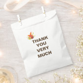 Thanksgiving Vakantie Treat Bag Bedankzakje (Geknipt)