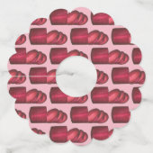 Thanksgiving Vakantiedagen Dinner Cranberry Sauce Wijnglaslabel (Voorkant)