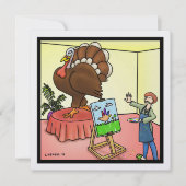 Thanksgiving Vakantiekaart Kaart (Voorkant)