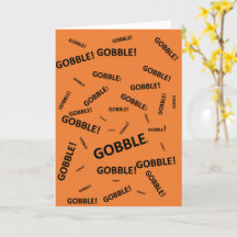 Thanksgiving Vakantiekaart