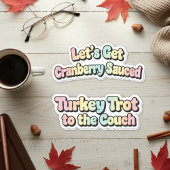 Thanksgiving-vakantietikset Sticker