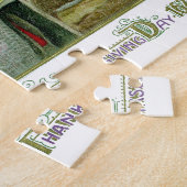 Thanksgiving van 1620 legpuzzel (Zijkant)