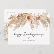 THANKSGIVING van CIERA Boho Terracotta Pampas