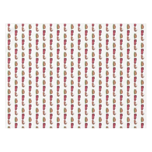 Thanksgiving van cranberry Pumpkin Pie Tafelkleed (Voorkant (Horizontaal))