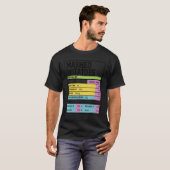 Thanksgiving van de familie Funny Mashed Potato Nu T-shirt (Voorkant volledig)