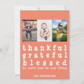 Thanksgiving van de goddeloze vrijgelaten poka Dot Kaart (Voorkant)