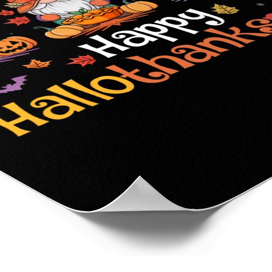 Thanksgiving van de Halloween- Chris Hanksmas Gnom Poster (Hoek)