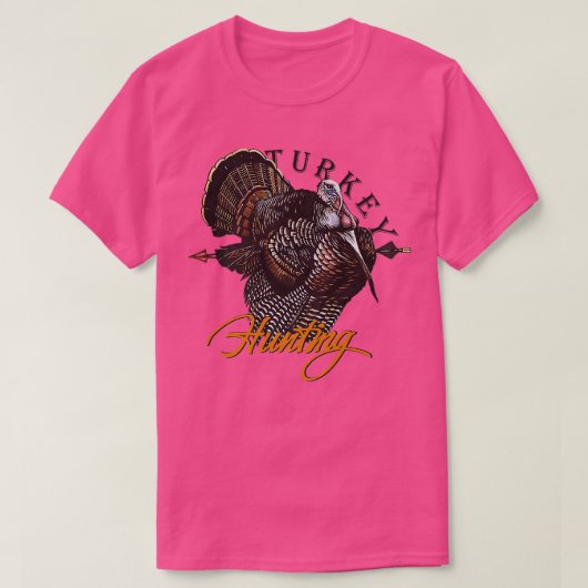  Thanksgiving van de jagers in Turkije T-shirt (Design voorkant)