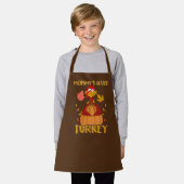 Thanksgiving van de kleine kalkoen van mama schort (Gedragen)