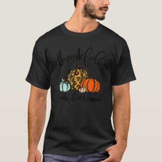 Thanksgiving van de lofwaardige pompoen en pompoen t-shirt