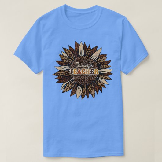 Thanksgiving van de loodsbloem t-shirt (Design voorkant)