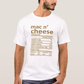 Thanksgiving van de Mac- en kaasvoeding kostuum Fo T-shirt