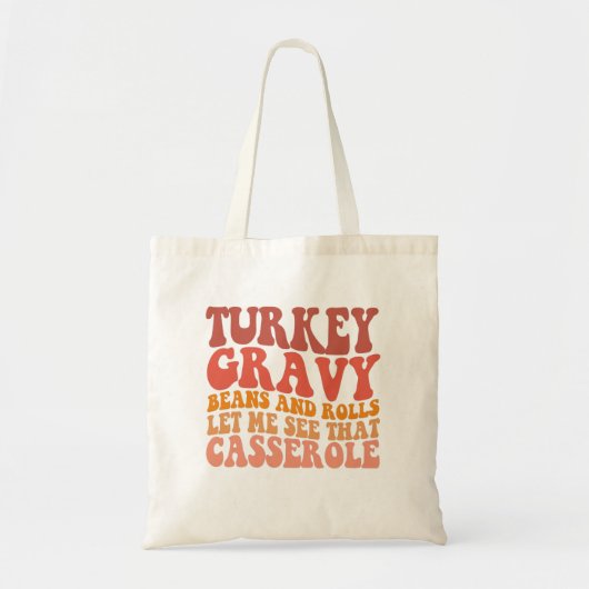 Thanksgiving van de Turkse garnalen Tote Bag (Voorkant)