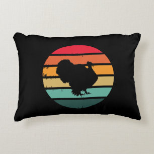 Thanksgiving van de vogelpest - zonnebank accent kussen