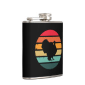 Thanksgiving van de vogelpest -  zonnebank heupfles (Rechts)