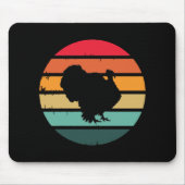 Thanksgiving van de vogelpest - zonnebank muismat (Voorkant)