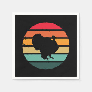 Thanksgiving van de vogelpest -  zonnebank servet