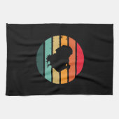 Thanksgiving van de vogelpest -  zonnebank theedoek (Horizontaal)