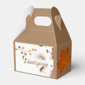 Thanksgiving van de voorkeursbox1 bedankdoosjes (Voorkant Zijde)