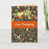 Thanksgiving van familielid kaart (Voorkant)