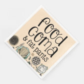 Thanksgiving van Fat Pants Friendsgiving Servet (Hoek)