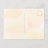 Thanksgiving van gouden eucalyptusbladeren uitnodiging briefkaart (Achterkant)