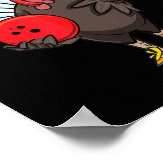 Thanksgiving van het forensisch team van Bowling P Poster (Hoek)