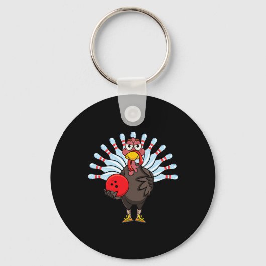 Thanksgiving van het forensisch team van Bowling P Sleutelhanger (Voorkant)