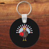 Thanksgiving van het forensisch team van Bowling P Sleutelhanger (Voorkant)