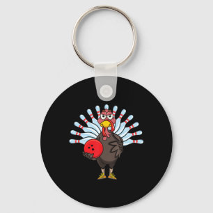 Thanksgiving van het forensisch team van Bowling P Sleutelhanger