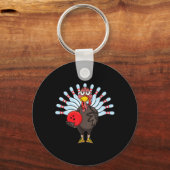 Thanksgiving van het forensisch team van Bowling P Sleutelhanger (Voorkant)