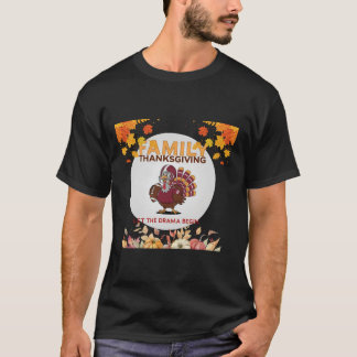 Thanksgiving van het gezin t-shirt