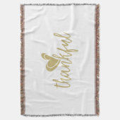 Thanksgiving van het hart deken (Voorkant Verticaal)