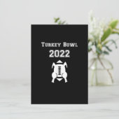 Thanksgiving van het team van Bowl-Football in Tur Kaart (Staand voorkant)