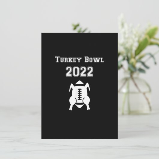 Thanksgiving van het team van Bowl-Football in Tur Kaart (Staand voorkant)