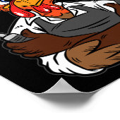 Thanksgiving van kalkoenen poster (Hoek)