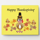 Thanksgiving van komische landen en vrienden fotoplaat (Voorkant)