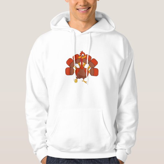 Thanksgiving van Pickle Ball Player Paddleball Tur Hoodie (Voorkant)