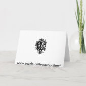  Thanksgiving van Pilgrim Girl en Boy Feestdagen Kaart (Achterkant)