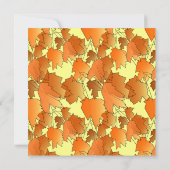 Thanksgiving van Pilgrim Turkey Kaart (Achterkant)