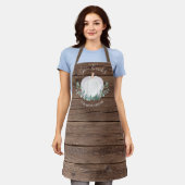 Thanksgiving van pompoenschuur schort (Gedragen)