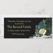 THANKSGIVING van PUMPKIN, FRUITS EN GLASSWARE Kaart (Achterkant)